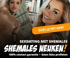 Stiekem flirten met een shemale!