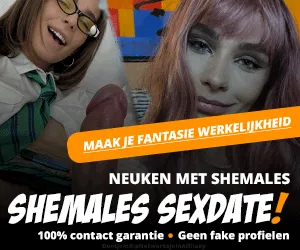 Stiekem flirten met een shemale!